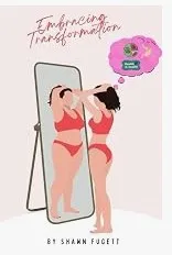 Embracing Transformation cover featuring a woman looking into a mirror