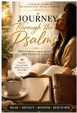 Journey Through the Psalms — A Prayer Journal for Reflection, Praise & Purpose cover